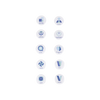 emERGe Pack of 10 Buttons