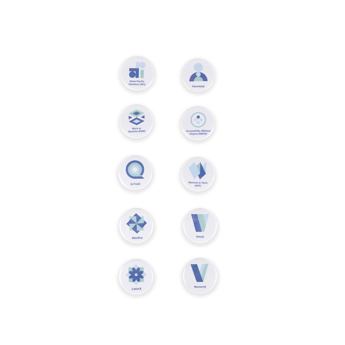 emERGe Pack of 10 Buttons